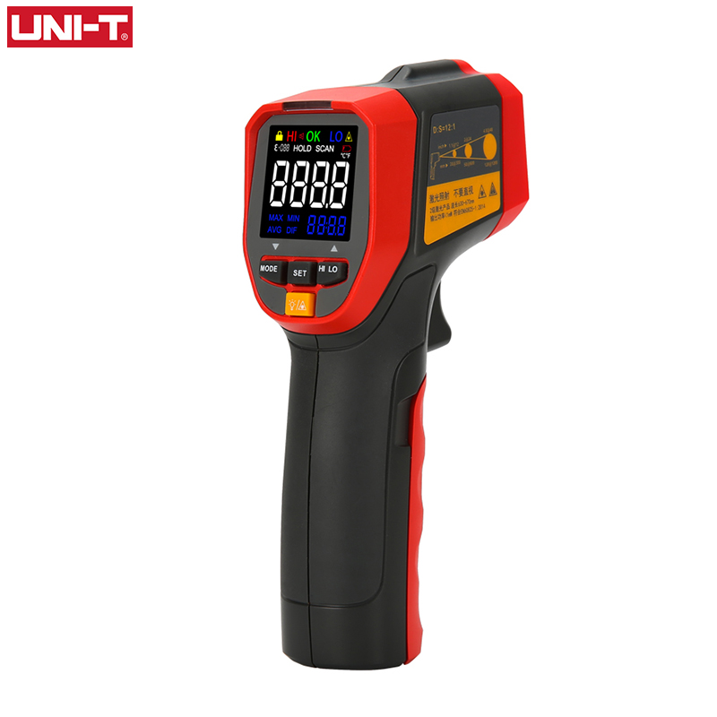 Industrial Laser Blaster - UNI-T UT301A+ UT301C+ Infrared Thermometer Digital