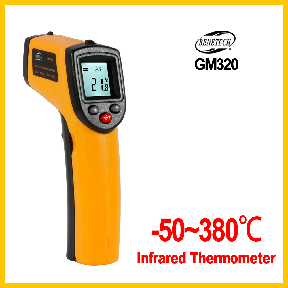 Industrial Laser Blaster - Digital Infrared Thermometer Non Contact Pyrometer