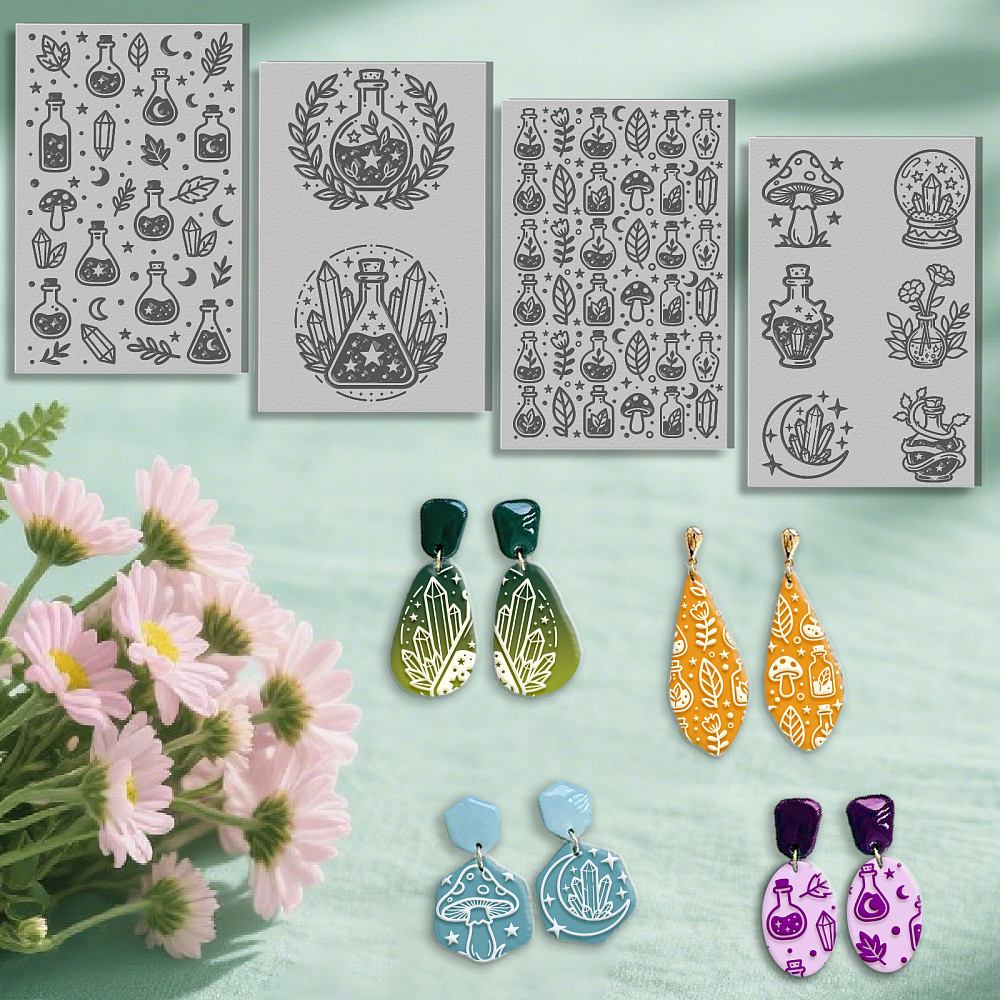 4 Sheets Laserable Rubber for  - Industrial Laser Engraving Machine ulasan dan harga