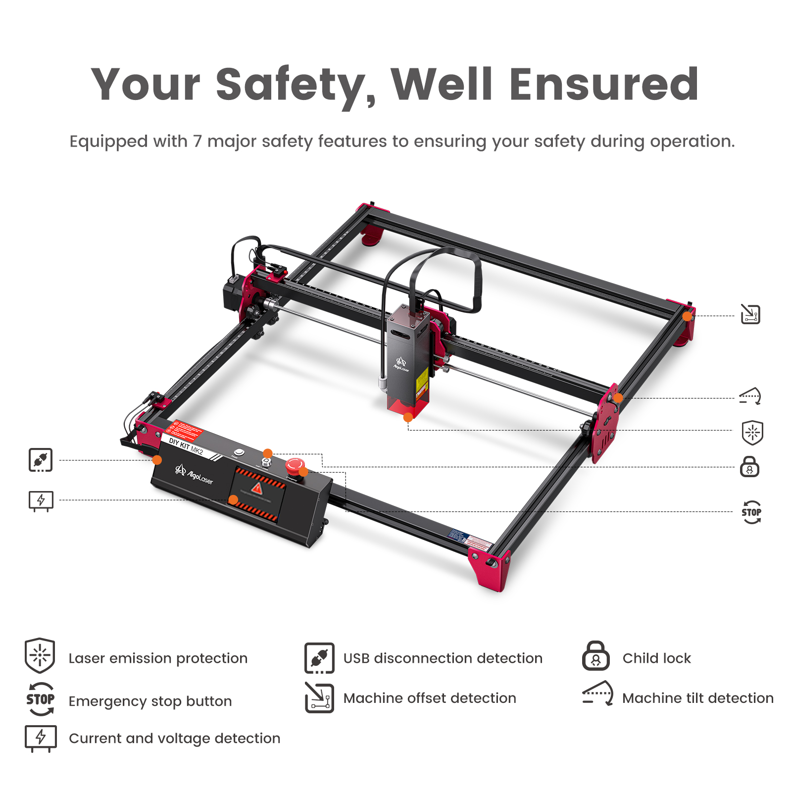 AlgoLaser Laser Engraving Mach - Industrial Laser Cutter ulasan dan harga