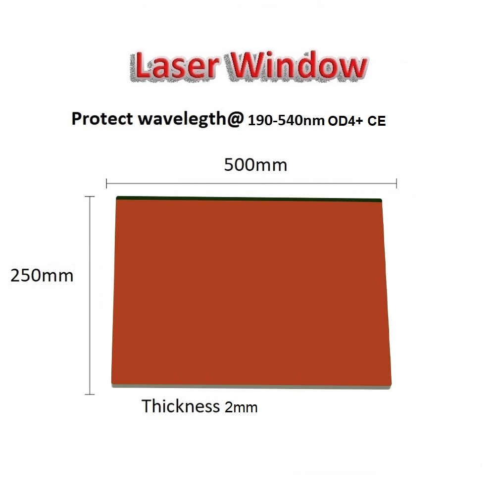Laser Viewing shield Protectiv - Industrial Laser Cutting ulasan dan harga