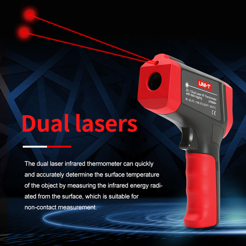 UNI-T Digital Infrared Thermom - Industrial Laser Blaster ulasan dan harga
