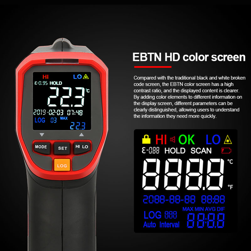 UNI-T Digital Infrared Thermom - Industrial Laser Blaster ulasan dan harga