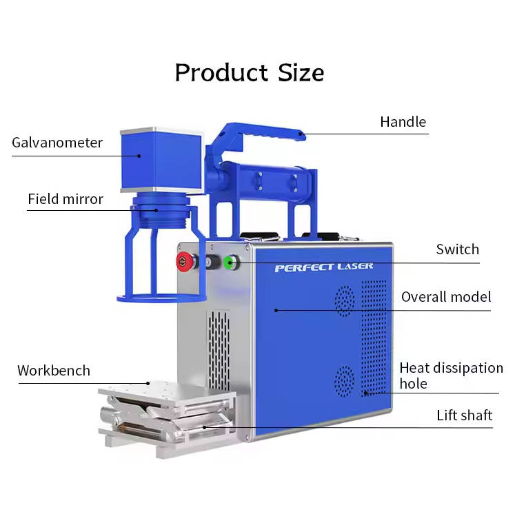 20W/30W/50W S4 Fiber Laser Mar - Industrial Laser Engraving Machine ulasan dan harga