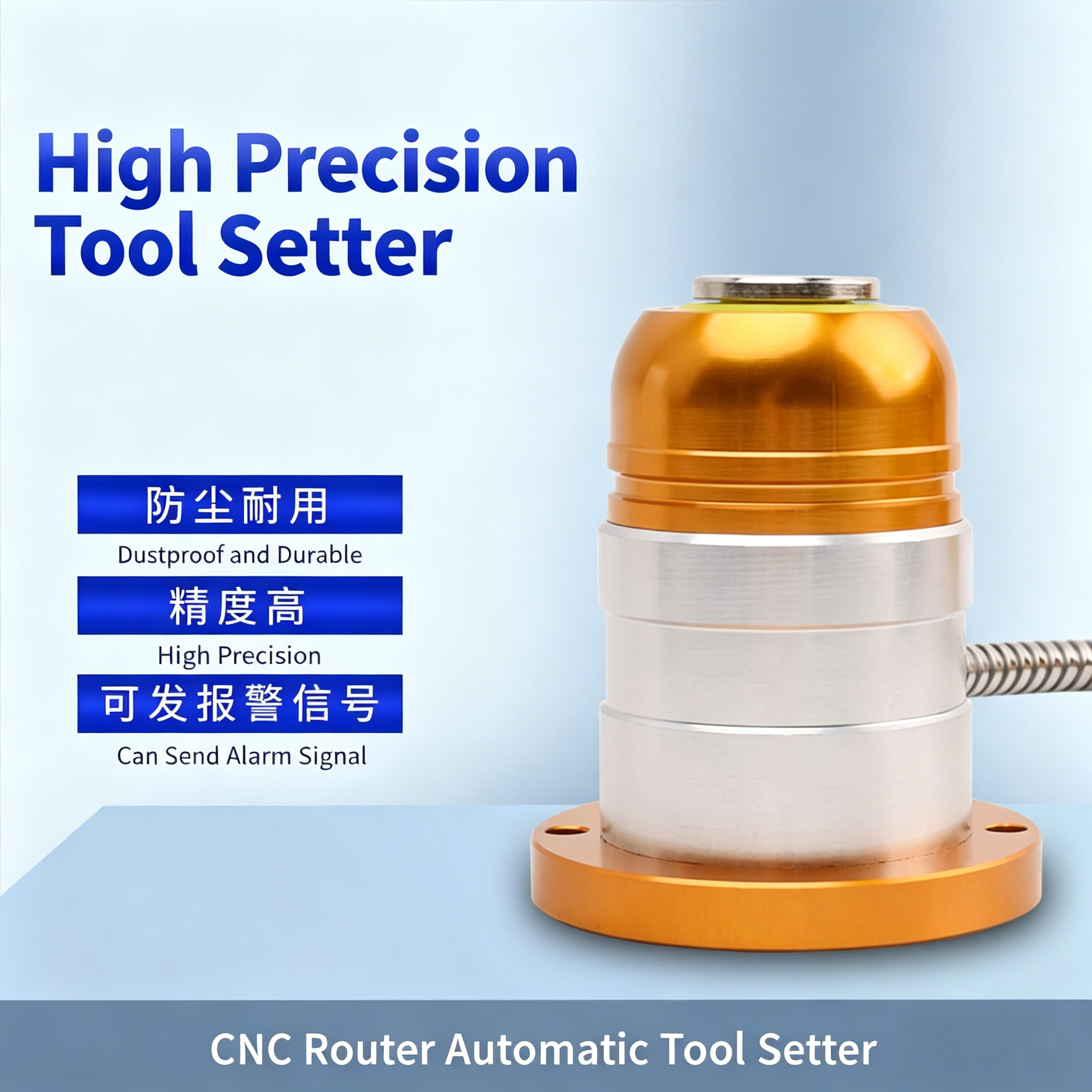 Automatic CNC Tool Sensor Mach - Z Axis Cnc Touch Probe ulasan dan harga