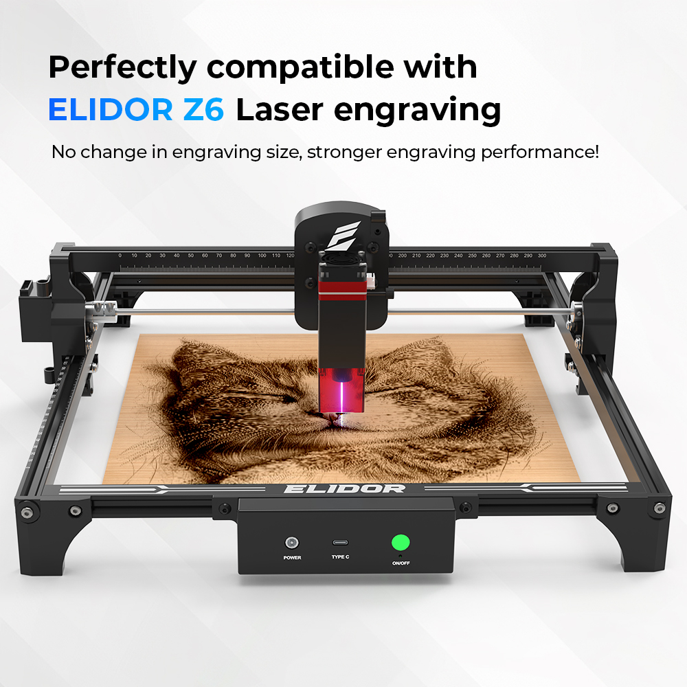 ELIDOR Z6 6W/12W Laser Module  - Industrial Laser Cutter ulasan dan harga