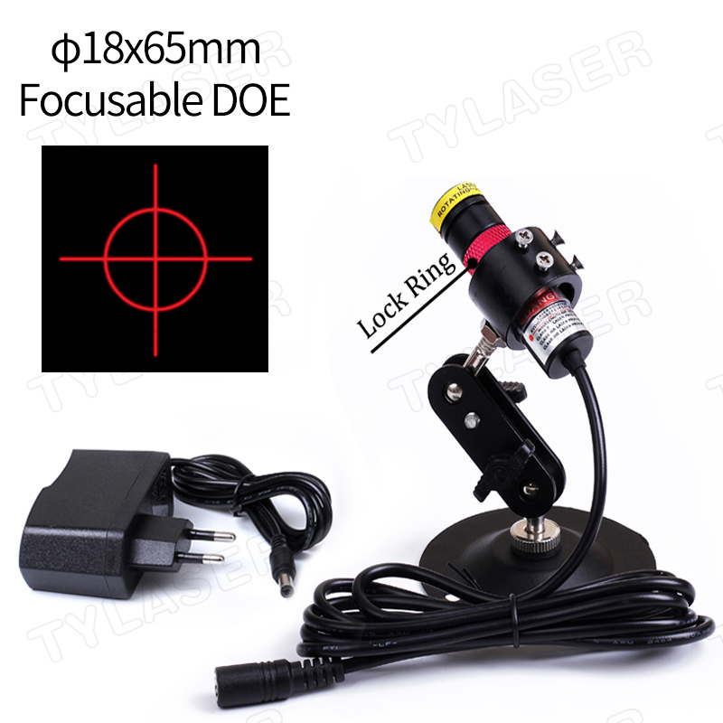 Red Cross Circle DOE Focusable - Laser Beam Expander ulasan dan harga