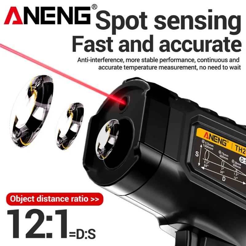 ANENG TH202 Industrial Handhel - Industrial Laser Blaster ulasan dan harga
