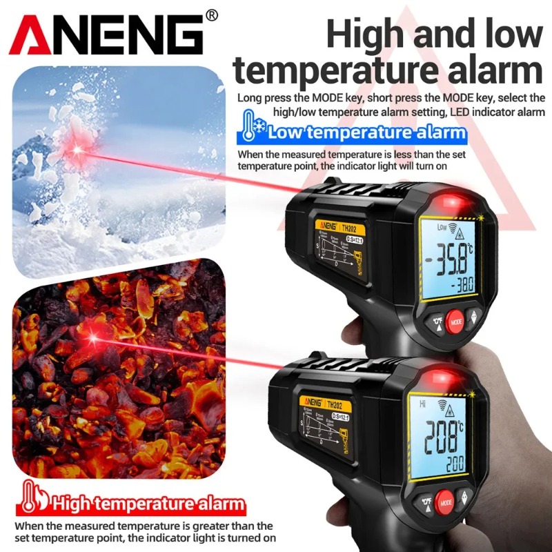 ANENG TH202 Industrial Handhel - Industrial Laser Blaster ulasan dan harga