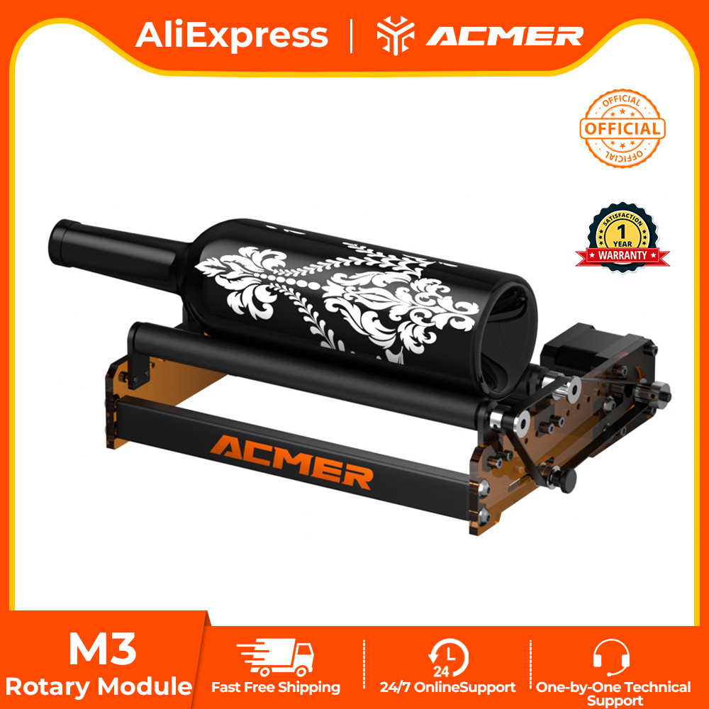 ACMER M3 Laser Rotary Roller 3 - Industrial Laser Engraving Machine ulasan dan harga
