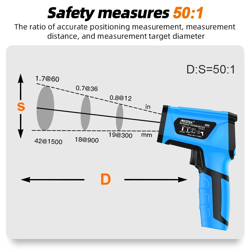 Digital Non-contact Infrared T - Industrial Use Of Laser ulasan dan harga
