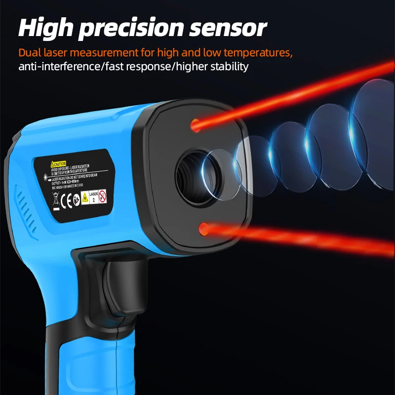 Digital Non-contact Infrared T - Industrial Use Of Laser ulasan dan harga