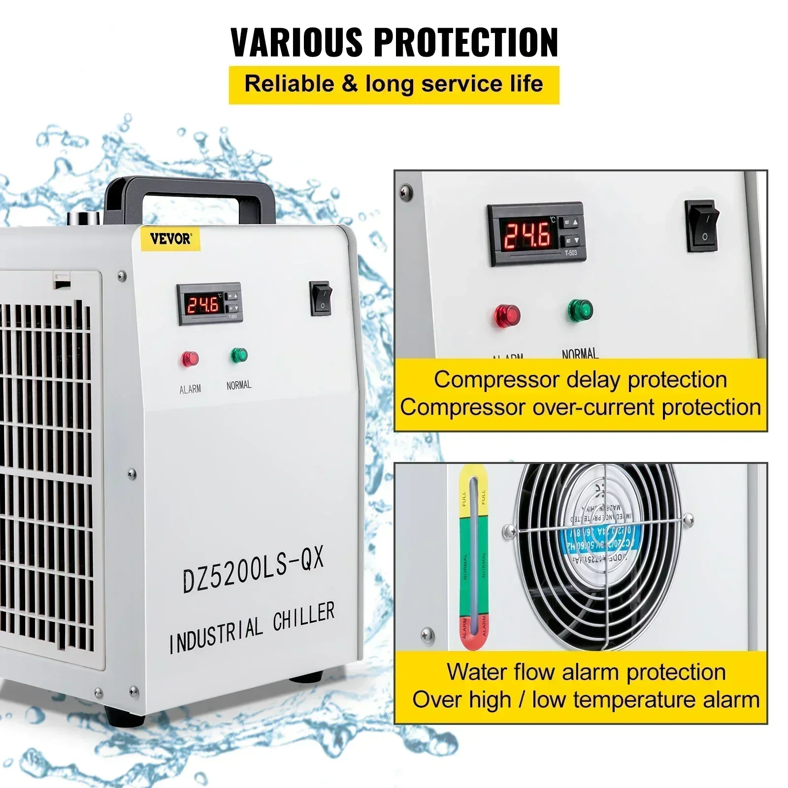 SIHAO CNC Industrial Water Chi - Laser Chiller Water Cooler ulasan dan harga