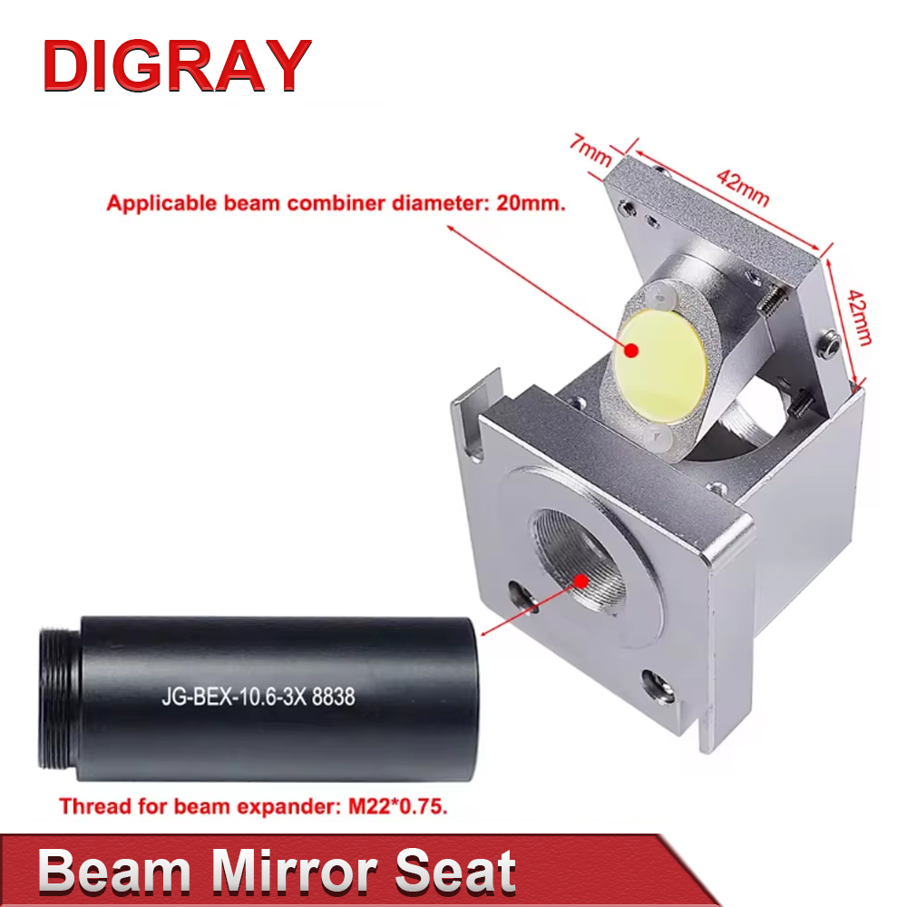DIGRAY CO2 Laser Beam Mirror S - Laser Beam Expander ulasan dan harga
