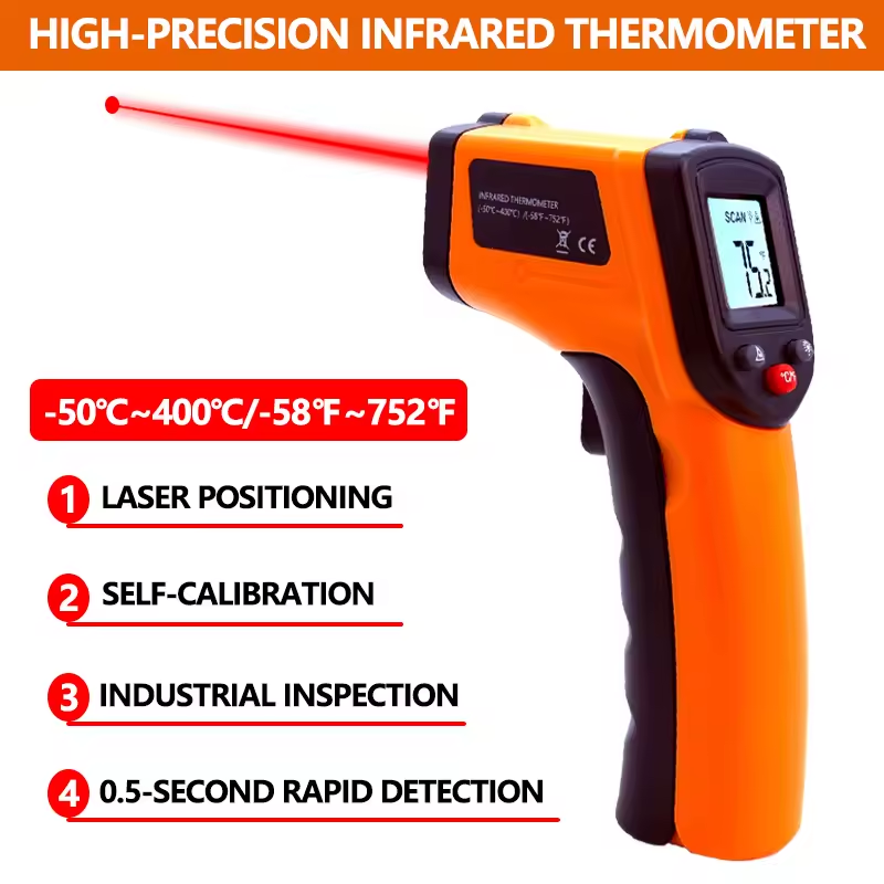 Handheld Infrared Thermometer  - Industrial Laser Blaster ulasan dan harga