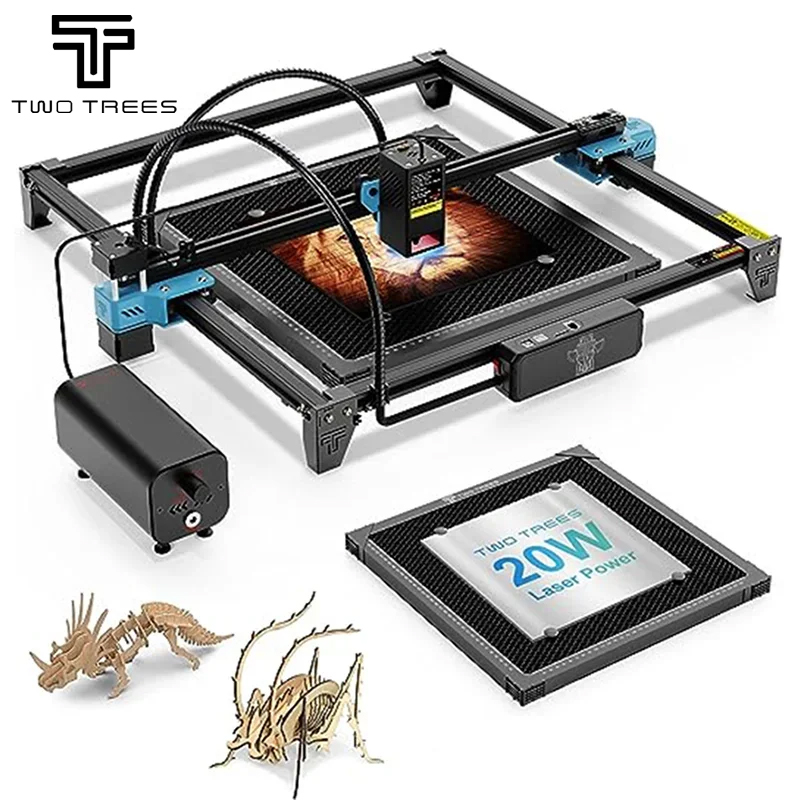 TWOTREES TTS-20 Pro 20W Metal  - Industrial Laser Cutter ulasan dan harga