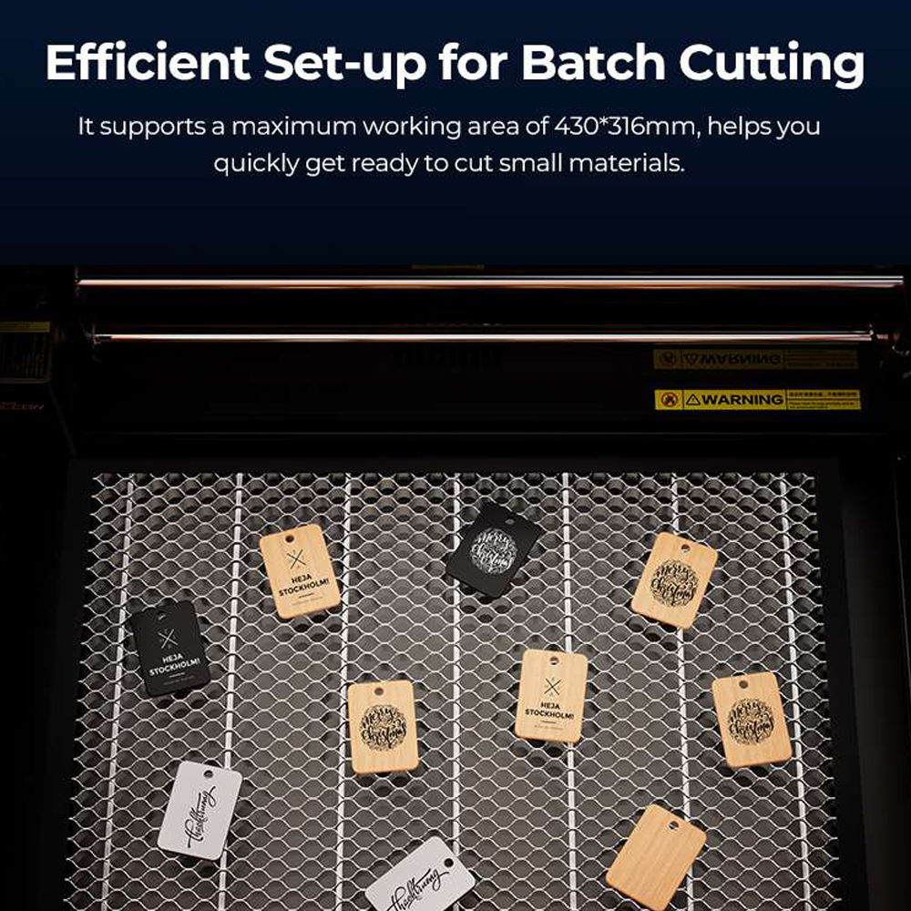 Creality Laser Cutting Honeyco - Industrial Laser Cutter ulasan dan harga